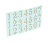 Toyvian Embossed Self-adhesive Stickers for Drums and Pianos for Beginners to Label Instruments Crafts and Decorative Projects