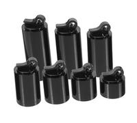 Toyvian Espositori per Anelli in Acrilico Nero Supporti Cilindrici per Gioielli Porta Anelli Robusto per Vetrine e Fotografia Organizer Pratico per Gioielli su Banco Espositivo