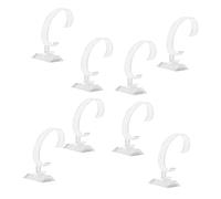 Toyvian Espositori per Orologi da Banco C-Shaped Trasparenti Grande Formato Set da 12 Pezzi Porta Orologi da Tavolo in Plastica per Casa Negozio e Esposizione Gioielli