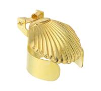 Toyvian Estintore per Candele Automatico in Metallo a Forma di Conchiglia, Spegni-stoppino Silenzioso e Resistente, Accessorio per Sicurezza Domestica e Uso in Ristoranti e Chiese