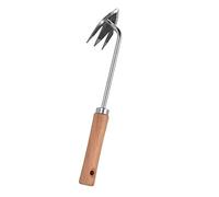 Toyvian Estrattore Erbacce Manuale con Manico Ergonomico Legno Attrezzo Multifunzione per Giardinaggio Sarchiatore Resistente per Rimozione Radici Profonde e Cura Prato Senza Fatica