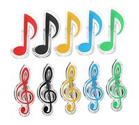 Toyvian Fermaglio per Spartiti Musicali Set da 20 Clip per Libri Musicali Leggero e Pratico