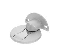 Toyvian Fermaporte Magnetico per Porta, Fermaporta Pavimento in Lega di Alluminio Argento, Senza Foratura, per Bagno, Installato Dietro la Porta, Antiurto