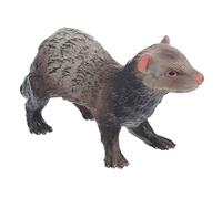 Toyvian Figurina Simulazione Furetto Animale Selvatico Gioco Educativo per Modellino Portatile Leggero per Decorazione Casa e Studio Regalo Compleanno Ragazzo Ragazza Ragazza