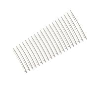 Toyvian Filo per Tasti del Basso Elettrico in Lega di Rame-argento 20 Pezzi Larghezza 2.0mm Proprietà Meccaniche e Termostabilità Modello Gg04