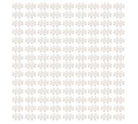 Toyvian Fiocchi di Neve Natalizi Perlati in ABS 1000 Pezzi 15Mm Decorazioni Fai da Te per Albero di Natale Addobbi Natalizi per Casa e Festa