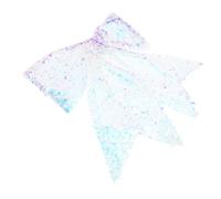 Toyvian Fiocco Natalizio Cotone Perlato Brillante per Decorazioni Albero di Natale e Ghirlande Fiocchi Colorati Glitterati per Appendere Addobbi Natalizi Versatili per Porte e Feste