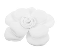 Toyvian Fiore in Tessuto Tre Strati Fiore Applicazione Decorativa Leggera per Abiti Cerchietti Scarpe Cappelli e Borse Accessori per Cucito e Patch Ricamate