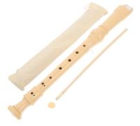 Toyvian Flauto Soprano Per Principianti Strumento Fiato Per Studenti Realizzato in Materiali Resistenti Leggero e Facile Da Trasportare Per Esercitarsi e Accompagnare La Crescita Dei Ragaz