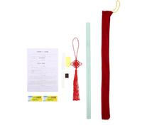 Toyvian Flauto Tradizionale Cinese Dizi in Plastica Alimentare F per Principianti, Mini Flauto Studentesco con Set Completo di Accessori, Strumento a Fiato Portatile per Educazione