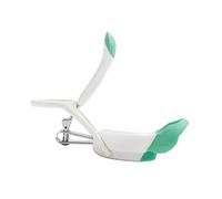 Toyvian Forbicina per Unghie Ragazzo Ragazza in Plastica e Metallo con Lente D'ingrandimento e Impugnatura Ergonomica Colore Casuale