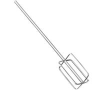 Toyvian Frusta per Impasti in Acciaio Resistente con Manico Ergonomico Antiscivolo Bastone per Mescolare Carne e Salse in Cucina Leggera e Durevole per Mixer Trapano Riutilizzabile