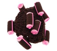 Toyvian Funny Crochet Wig Hat for Newborn Photography Props Adorable Knit Cap for Infants and Party Celebrations