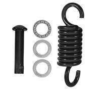 Toyvian Ganci Molla per Altalena Set di Sospensione per Sedia Amaca Ganci Robusti per Altalene da Esterno Molle per Impieghi Gravosi Ferramenta per Altalene Sospese da Interno