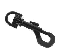 Toyvian Gancio Girevole Per Tracolla Sax Moschettone Robusto Per Strumenti Musicali Accessorio Per Borse e Guinzagli Nero