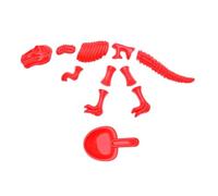 Toyvian Giocattoli Dinosauri da Spiaggia per Stampi Plastica per Sabbia Creativi e Sicuri Gioco Didattico Manuale e Immaginativo