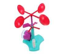 Toyvian Giocattoli educativi esperimenti scientifici esperimenti meteorologici Strumento educazione misuratore direzione del vento indicatore del vento plastica