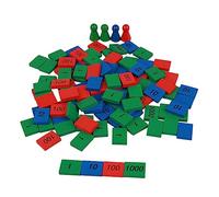 Toyvian Giocattoli Educativi per Matematica Montessori 112 Pezzi in Materiali Sintetici, Mini Set per Ragazzo Ragazza, per Scuola e Attività Creative