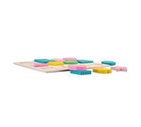 Toyvian Giocattolo Di Costruzione Intellettuale: Puzzle in Legno Con 12 Forme Geometriche Da Afferrare A Mano Per Bambini E Bambine Giocattolo Per Lo Sviluppo Cognitivo.