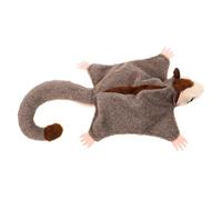 Toyvian Giocattolo di peluche da scoiattolo volante giocattoli di peluche bambola di scoiattolo di pezza giocattolo animale farcito del fumetto peluche peluche magnete Marrone chiaro