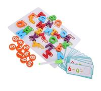 Toyvian Giocattolo Educativo Legno per Ragazzo Ragazza Puzzle Didattico per Abbinamento e Forme Gioco Prescolare per Sviluppo Cognitivo e Coordinazione Mano-Occhio Materiale Sicuro per