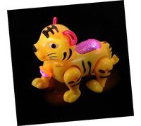 Toyvian Giocattolo Elettrico Animale Luminoso Che Cammina Con Proiezione Immagini in Plastica Durevole Per Ragazzo Ragazza Migliora Coordinazione e Percezione Musicale Colore Casual