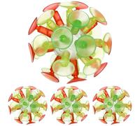 Toyvian Giocattolo Palla a Ventosa Per Bambini 6Cm Palla Da Rimbalzo Con Luminescenza Flash Gioco Interattivo Per Famiglie Ideale Per Attività Indoor E Outdoor