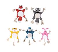 Toyvian giocattolo sonoro per cani giocattolo da giocattoli di volpe peluches cane giocattolo cane dog toy giocattolo da per cani giocattolo per animali domestici Blue