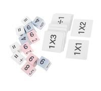 Toyvian Giochi Educativi Matematica con Carte Tavola Interattiva Moltiplicazione e Divisione da Tavolo Didattico Portatile per Sviluppo Intelligenza e Apprendimento Tabelline per Ragazzo e
