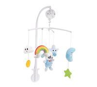 Toyvian Giostrina Per Lettino Colorata Con Animali Morbidi Mobile Per Culla Swaying Per Sviluppo Motorio e Cognitivo Del Arredamento Nido Per Batteria