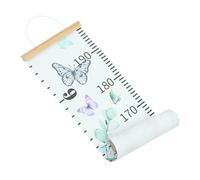 Toyvian Grafico Di Crescita Parete Con Design Farfalla Righello Di Misurazione Per Ragazzo Ragazza Decorazione Cameretta Pratica e Creativa Misuratore Di Per Registrare La Crescita Dei