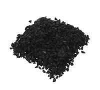 Toyvian Granuli di Gomma Nera 1,9kg per Campi Sportivi e Prato Artificiale Assorbimento Urti e Durata Migliorata per Zone di Confine e Eventi Atletici
