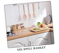 Toyvian Graticola Quadrata per Friggitrice ad Aria Indoor Supporto Multiuso in Acciaio Resistente per Grigliare Cuocere e Cuocere a Vapore Accessorio Lavabile per Uso Domestico