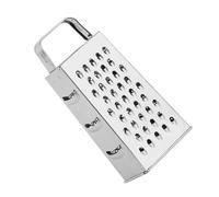 Toyvian Grattugia da Cucina in Acciaio Resistente Lati Multifunzione per Verdure Formaggi e Frutta Affetta e Grattugia Facile da Pulire e Compatta Strumento Versatile per Uso Domestico