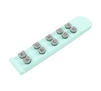 Toyvian Guitar Finger Trainer Strumento Allenamento Pratico Per Principianti Finger Exerciser Riutilizzabile e Leggero Ottimizza La e La Flessibilità Delle Dita Per Chitarristi Verde