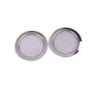 Toyvian Guitar Resonator Screened Insert Inossidabile Copertura Foro Suono Per Dobro e Chitarre Risonanti Design Elegante Per Liutai e Costruttori Di Chitarre