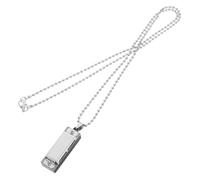 Toyvian Harmonica Necklace Miniature Musical Pendant for Women Harmonica Jewelry Unique Music Accessory for Stylish Outfits