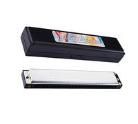 Toyvian Harmonica Polifonica Da Buchi Per Principianti Chiave Di Do Strumento Musicale Inossidabile e Colore Random Per Studenti e Amanti Della Musica