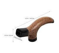 Toyvian Impugnatura in Sughero Morbido per Bastoni da Trekking 4 Pezzi Ricambio Resistente per Bastone da Passeggio Impugnatura Ergonomica per Attività Outdoor e Escursionismo