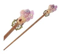 Toyvian in Cristallo Naturale per Cosplay Strega Decorazione Halloween Leggera e Resistente Scettro da Gioco per Accessorio Costume Magico