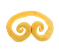 Toyvian Incantesimo stretto e peluche eseguire travestimenti di scena copricapi in plastica per esibendosi in un copricapo danzante Fornitura del partito cotone pp Arancia