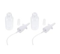 Toyvian Irrigatore Nasale Manuale per Bottiglia Spray per Lavaggio Nasale e Oculare, Design Portatile e Facile da Usare, in Pet Trasparente, 2 Unità