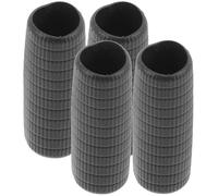 Toyvian Kit 4 Pezzi Maniche per Impugnatura Archetto Violino in Gomma Resistente, Accessori per Riparazione Archetto Violino, Protezione Ergonomica per Musicisti e Strumenti Orchestrali