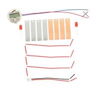 Toyvian Kit Batteria Frutta Educativo per Studenti con Orologio Elettronico Esperimenti Scientifici DIY Divertenti e Facili per Materiale Resistente e Stimolante per Apprendimento Manuale