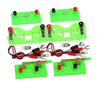 Toyvian Kit Elettrico Scolastico Circuiti Stampati Per Ragazzo Ragazza Kit Di Apprendimento Di Base Elettricità Esperimenti Sull Elettricità Giocattolo Di Fisica Per Scuola Giocattolo Di a