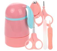 Toyvian Kit Manicure e Pedicure Per Forbicine e Tagliaunghie Per Unghie Design Ergonomico e Materiali Resistenti Sicura e Facile Per Piccoli