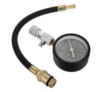 Toyvian Kit Manometro per Test di Compressione Motore, Strumento di Controllo Pressione Cilindri Auto, Adattatore per Tester Compressione Motori di Piccole Dimensioni, Attrezzi Meccanico