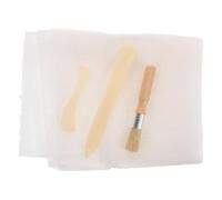 Toyvian Kit per Rilegatura Libri Culla in Legno, Tela e Strumenti | Restauro di Volumi Antichi e Rinforzo del Dorso, Include Colla, Pennelli, Pieghevoli Colore Casuale