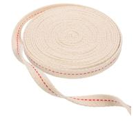 Toyvian Lampada ad Olio Stoppini Rotondi Piedi Stoppini in Cotone Spessi per Lampade Cherosene Sostituzione in Cotone Intrecciati per Bruciatori Fai da Te per Candele e Lanterne