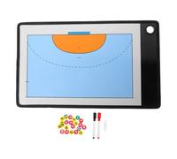 Toyvian Lavagnetta Tattica per Pallamano Portatile Magnetica in PVC | Scrivibile e Cancellabile, per Allenamenti in Movimento, Formato Pratico, Supporto per Allenatori